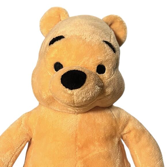 Winnie the Pooh 11" Plush Disney Store Patch Sitting Original Authentic - Picture 2 of 9